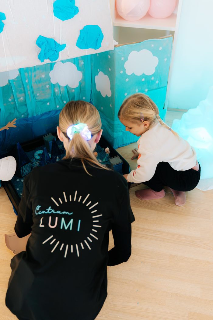 Lektorka Lumi s dětmi